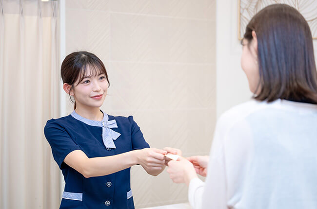 受付業務・外来診療の見学