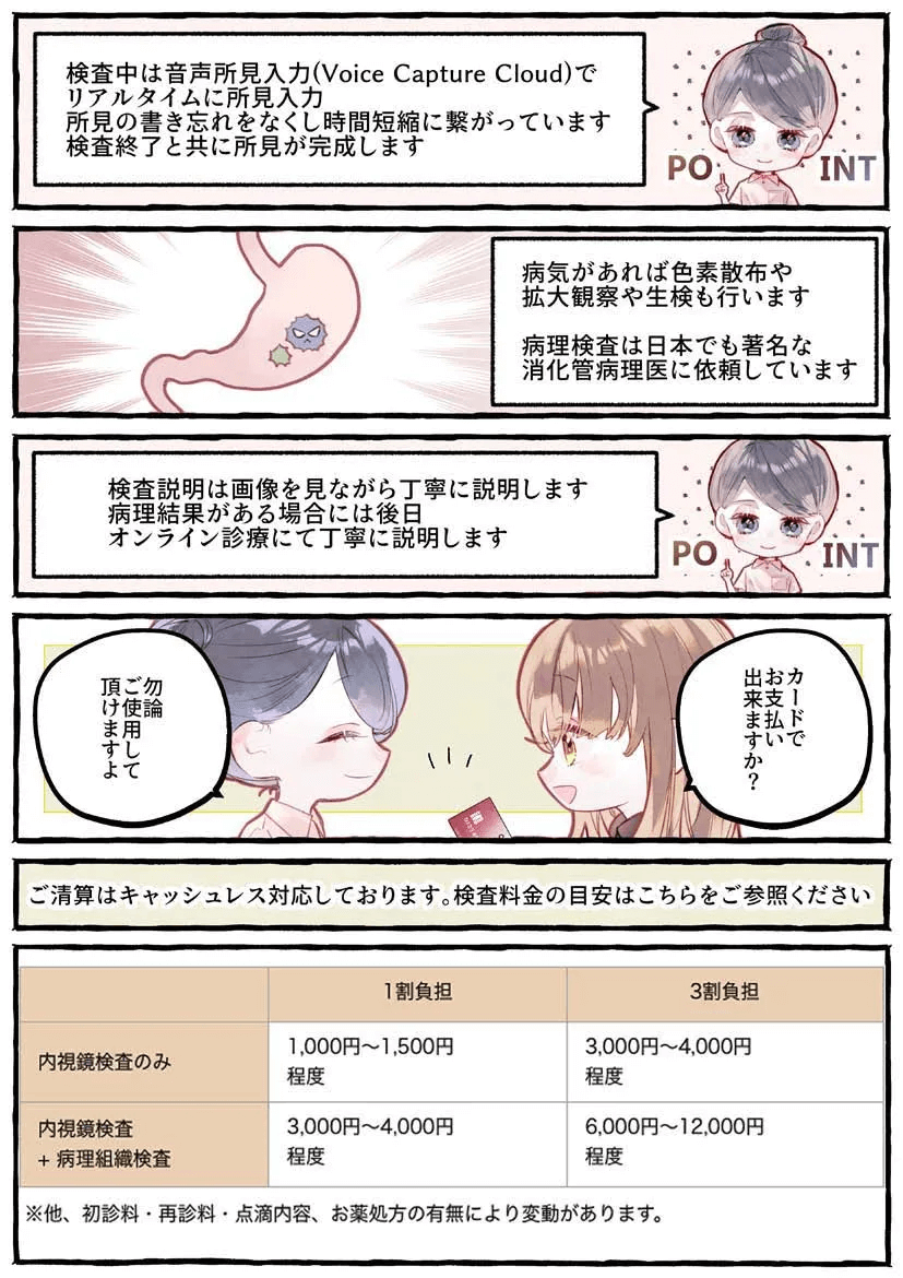 マンガでみる胃カメラ検査07