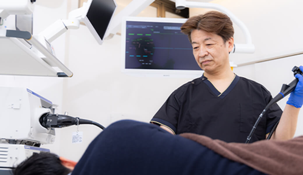内視鏡プロスタッフによる 検査・治療の提供