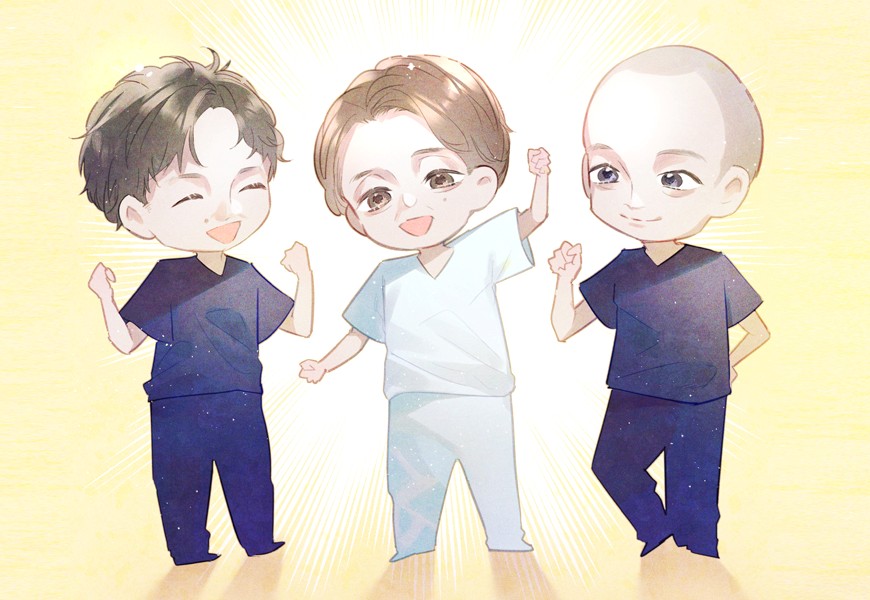 非常勤医師の紹介イラスト